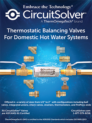 CircuitSolver Balancing Valve Literature