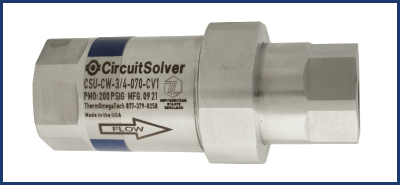 ThermOmegaTech Plumbing Products - CircuitSolver Union Cold Water Balancing Valve