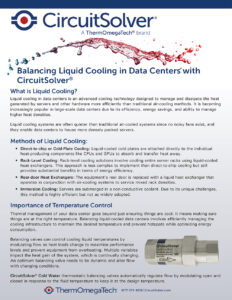 Balancing Liquid Cooling Data Centers Application Sheet 1 232x300 - Literature