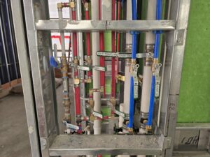 Patient Bathroom Valve Box Picture with CircuitSolver valves